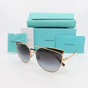 Tiffany & Co. TF3064 6105 Rubedo Gold Sunglasses